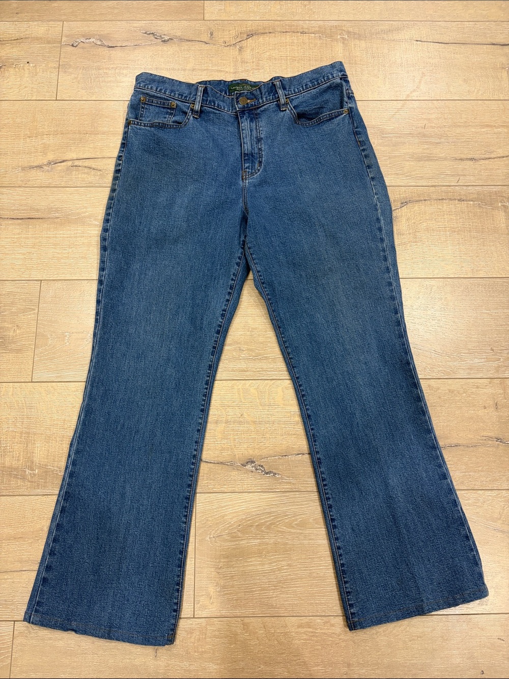 Vintage Lauren Ralph Lauren Medium Blue Flare Jeans